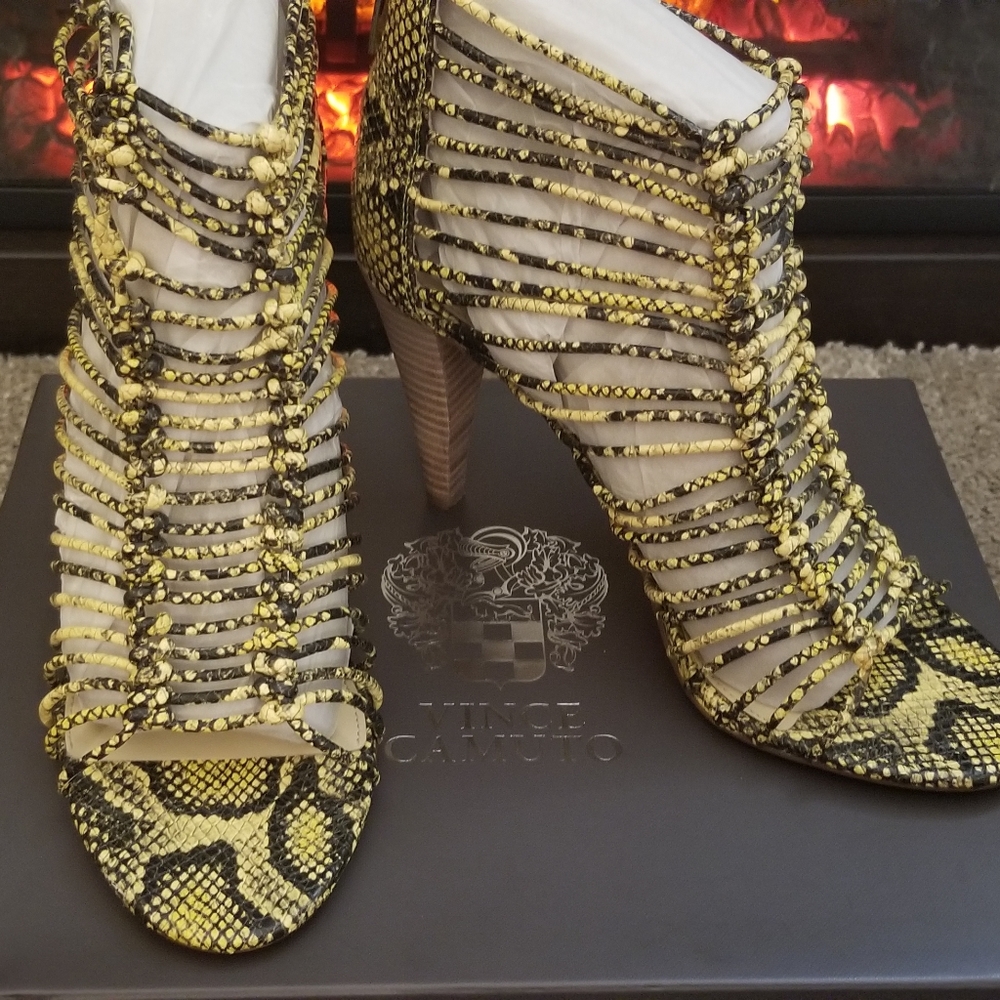 Vince Camuto Alsandra - LT SULFER NEW SNAKE 9M
